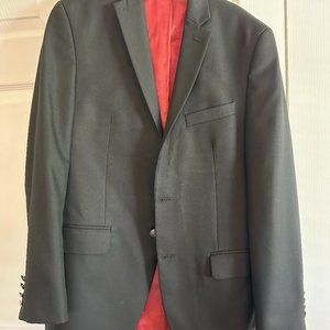 Black Men's Blazer, 38R Slim Fit